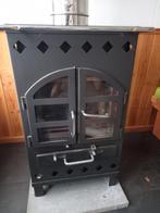 Houtkachel gietijzer, Huis en Inrichting, Kachels, Ophalen, Houtkachel, Zo goed als nieuw, Vrijstaand