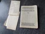 Vliegboekje burgerlijke luchtvaart, 1948., Ophalen of Verzenden, Gebruikt, Boek of Tijdschrift