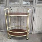 Serveerwagen, dessertwagen, side table, whiskybar, theewagen, Ophalen, Gebruikt, Chesterfield, 55 tot 75 cm