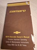 1979 Chevrolet Camaro handleiding instructieboekje, Ophalen of Verzenden