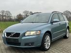 Volvo V50 2.5 T5 AWD 230pk AUT SCHUIFD STL VERW 2008, Zwart, 700 kg, Leder en Stof, 11 km/l