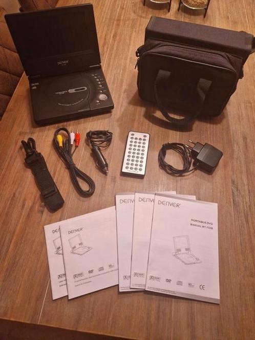 Denver portable DVD speler met toebehoren, Audio, Tv en Foto, Dvd-spelers, Gebruikt, Dvd-speler, Overige merken, Draagbaar, Ophalen of Verzenden