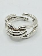 Vintage Zilveren Dames ring, Sieraden, Tassen en Uiterlijk, Ringen, Dame, Kleiner dan 17, Zo goed als nieuw, Zilver