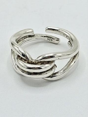 Vintage Zilveren Dames ring 