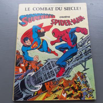 Zeldzame strip: Superman tegen Spiderman – Le Combat du Sièc beschikbaar voor biedingen