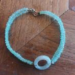 Aquamarijn & Jade Armband/Enkelband, Ophalen of Verzenden