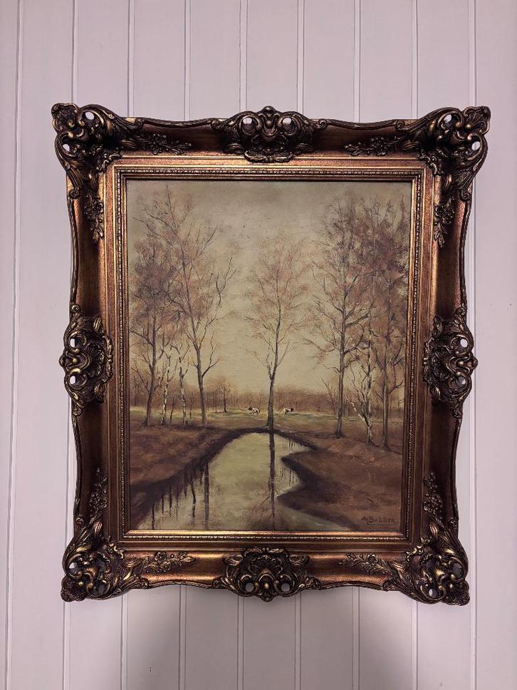 Antiek Schilderij, Antiek en Kunst, Kunst | Schilderijen | Klassiek, Ophalen