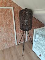 Vloerlamp, zwart, Huis en Inrichting, Lampen | Vloerlampen, Ophalen, Zo goed als nieuw, Metaal, 100 tot 150 cm