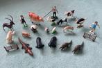 20 speelpoppetjes boerderij dieren figuurtjes + 2 hekjes, Ophalen of Verzenden, Gebruikt, Jongen of Meisje