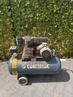 Compressor contimac (vliegwiel defect) rest in orde, Doe-het-zelf en Verbouw, Compressors, 100 liter of meer, Ophalen, 10 bar of meer