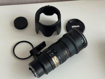 Nikon 70-200mm 2.8  VRI prachtig lens beschikbaar voor biedingen