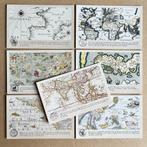 7 ansichtkaarten op stevig papier, vintage landkaarten, Hobby en Vrije tijd, Scrapbooking, Ophalen of Verzenden