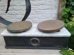 Weegschaal uit Frankrijk brocante, Ophalen of Verzenden
