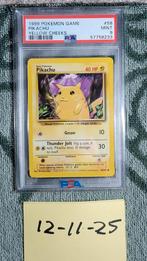 Pikachu Yellow Cheeks PSA 9, Ophalen of Verzenden, Zo goed als nieuw