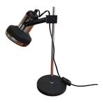 Vintage bureaulamp, tafellamp (chroom / kunststof), Gebruikt, Ophalen of Verzenden, Onbekend, Onbekend
