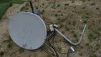 90cm Satelliet Schotel met 4LNB, diseq switch en statief, Ophalen of Verzenden, Gebruikt, (Schotel)antenne