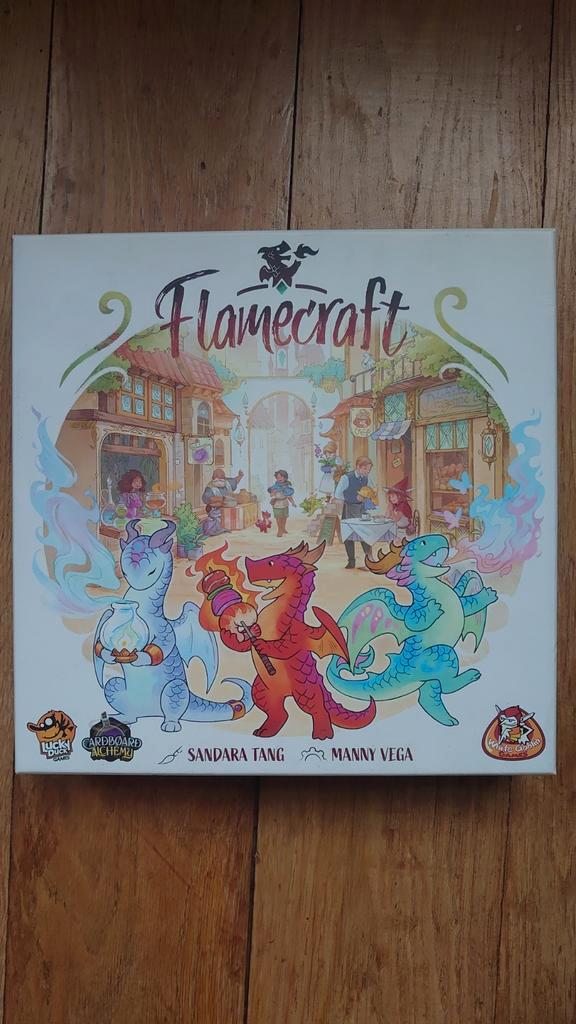 Flamecraft, zo goed als nieuw., Hobby en Vrije tijd, Gezelschapsspellen | Bordspellen, Zo goed als nieuw, Een of twee spelers