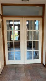 Dubbele deuren, Doe-het-zelf en Verbouw, Deuren en Horren, Ophalen, Gebruikt, Binnendeur, 200 tot 215 cm