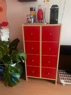 Vintage IKEA Robin ladekast – rood & uniek, Huis en Inrichting, Kasten | Ladekasten, Ophalen, 50 tot 100 cm, Zo goed als nieuw