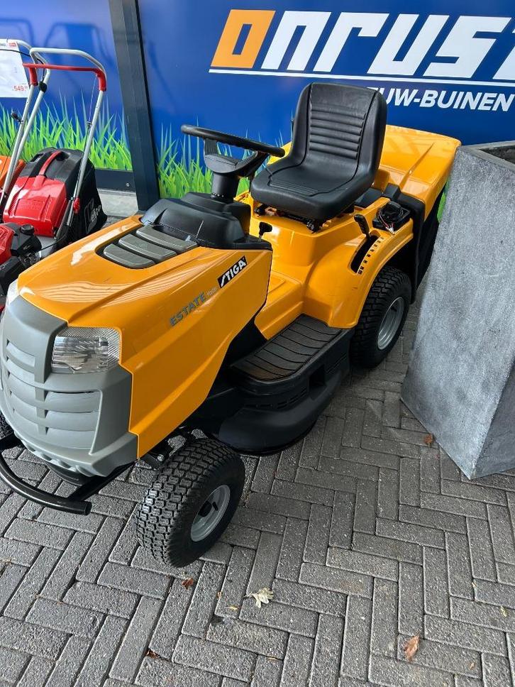 Zitmaaier occasions Stiga, Cubcadet, Tuin en Terras, Zitmaaiers, Gebruikt, 90 tot 120 cm, Elektrische starter, Mulchfunctie, Opvangzak