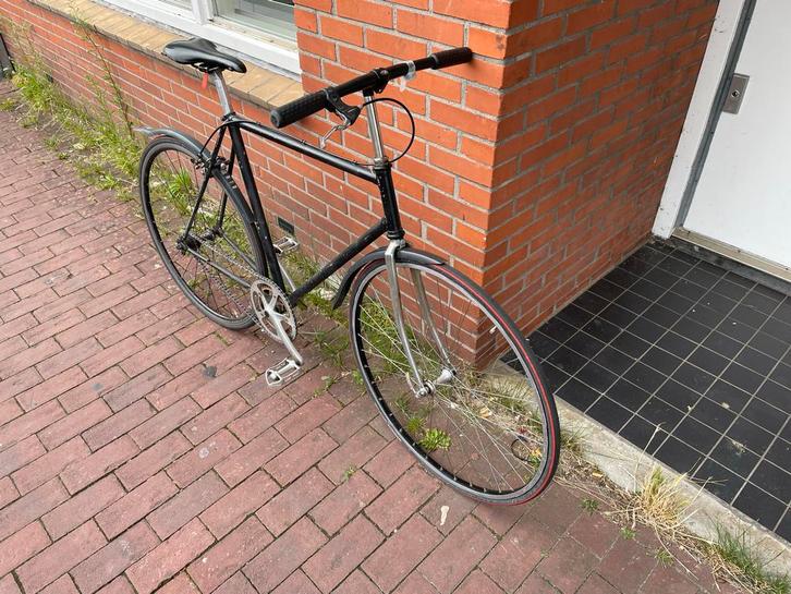 Singlespeed Fiets, Fietsen en Brommers, Fietsen | Racefietsen, Gebruikt, Heren, Overige merken, Minder dan 10 versnellingen, 28 inch
