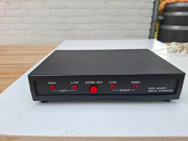 Solosound Elektronisch Wisselfilter 125Hz, Audio, Tv en Foto, Versterkers en Receivers, Gebruikt, 120 watt of meer, Overige merken