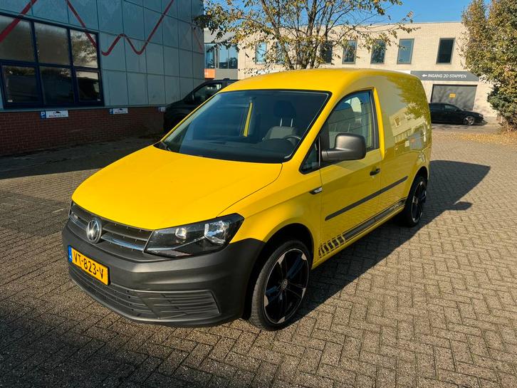 Volkswagen Caddy 2.0 D 55KW 2016 EURO 6 AIRCO EDITION 25, Auto's, Bestelauto's, Bedrijf, Diesel, Euro 6, Handgeschakeld, Origineel Nederlands