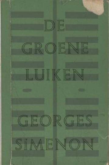Georges Simenon De groene luiken Zwarte Beertje nummer 738. beschikbaar voor biedingen