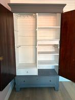 Antieke Garderobekast - Opknapper, Gebruikt, 100 tot 150 cm, Ophalen of Verzenden, 150 tot 200 cm