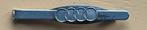 Vintage zilverkleurige dasspeld met het Audi-logo, Ophalen of Verzenden, Zo goed als nieuw, Auto's