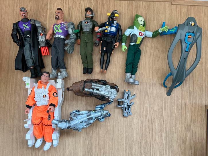 Vintage Action Man Figuren Jaren 90, Kinderen en Baby's, Speelgoed | Actiefiguren, Gebruikt, Ophalen of Verzenden