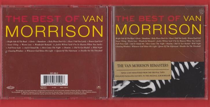 Van Morrison The Best Of Van Morrison 20 Bit Remaster UK, Cd's en Dvd's, Cd's | Rock, Zo goed als nieuw, Poprock, Ophalen of Verzenden