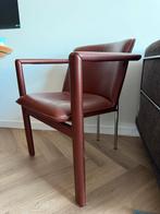 Leolux leren eetkamerstoelen, Huis en Inrichting, Ophalen, Gebruikt, Vier