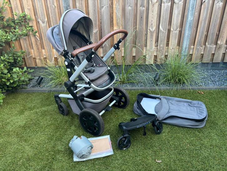 Joolz Day 2 combi kinderwagen grijs, Kinderen en Baby's, Kinderwagens en Combinaties, Zo goed als nieuw, Overige merken, Ophalen of Verzenden