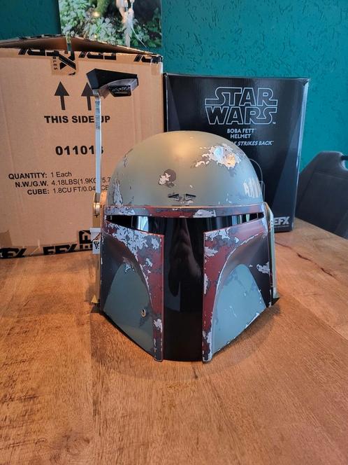 EFX 1:1 Scale Replica Bobafett Helm, Verzamelen, Star Wars, Zo goed als nieuw, Replica, Ophalen of Verzenden