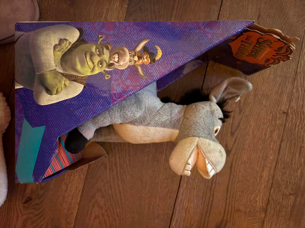 Shrek Donkey Knuffel - Nieuw in Verpakking, Ophalen of Verzenden, Nieuw