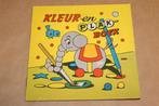 Kleur en Plakboek — Vintage Kleurboek met Plakkers [1950], Ophalen of Verzenden, Gelezen