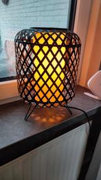 Ikea rotan lamp zwart, Ophalen of Verzenden, Zo goed als nieuw, Minder dan 50 cm