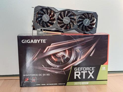 Gigabyte GeForce RTX 2070 super Windforce OC 8G, Computers en Software, Videokaarten, Gebruikt, Nvidia, PCI-Express 3.0, GDDR6