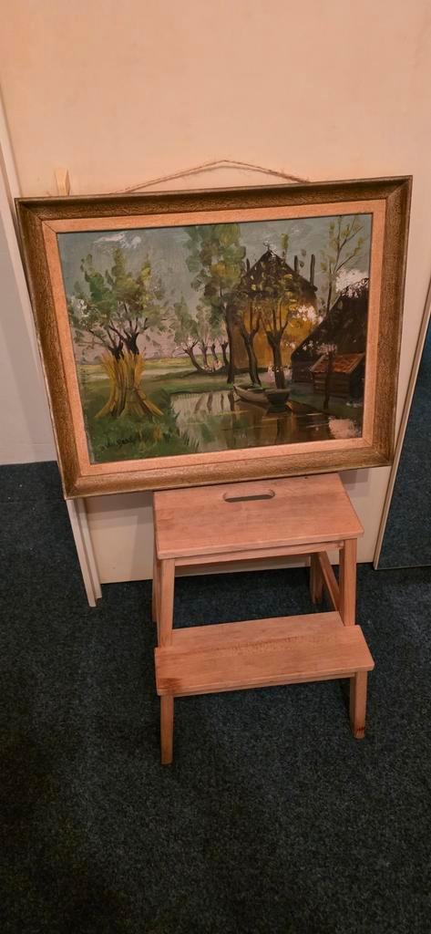 Schilderij ( B van beek ), Antiek en Kunst, Kunst | Schilderijen | Klassiek, Ophalen