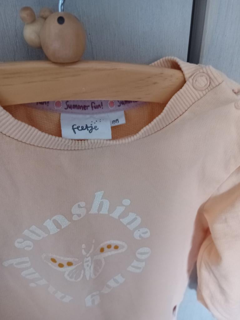Meisjes Sweater maat 86, Kinderen en Baby's, Babykleding | Maat 86, Zo goed als nieuw, Meisje, Pakje, Ophalen of Verzenden