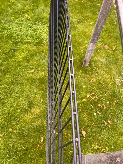 Stevig metalen hekwerk – meerdere delen beschikbaar!, Tuin en Terras, Tuinhekken en Hekwerk, Gebruikt, Sierhekwerk, IJzer, Ophalen