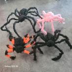 Halloween 4 spinnen 40 tot 50 cm., Ophalen of Verzenden, Zo goed als nieuw, Halloween of Griezel