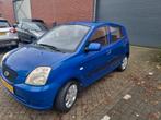 Kia Picanto 1.1 48KW/65PS 2004 Blauw, Auto's, Stof, 4 cilinders, Origineel Nederlands, Handgeschakeld