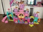 Leuk roze speelgoed kasteel, Ophalen, Gebruikt, Complete set