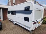 Hobby 490kmf 490 kmf excellent edition 2025 mover airco, Caravans en Kamperen, Rondzit, Hobby, Schokbreker, 5 tot 6 meter