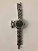 Regal horloge, zilverkleurig, stainless steel, strass, Sieraden, Tassen en Uiterlijk, Horloges | Dames, Overige merken, Staal