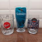 Guinness, Union Pivnica, Estrella Galicia, Ophalen of Verzenden, Zo goed als nieuw, Glas of Glazen, Overige merken