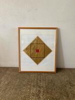 Kunstwerk in lijst (papier), Ophalen