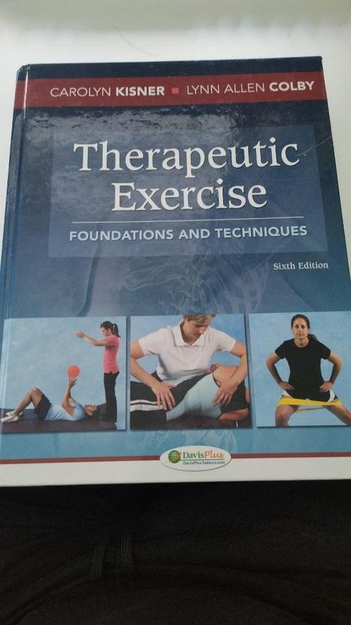 Therapeutic exercise, Boeken, Studieboeken en Cursussen, Zo goed als nieuw, HBO, Beta, Ophalen of Verzenden